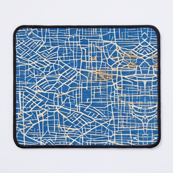 Item preview, Big city road network designed and sold by MoxisWatercolor.