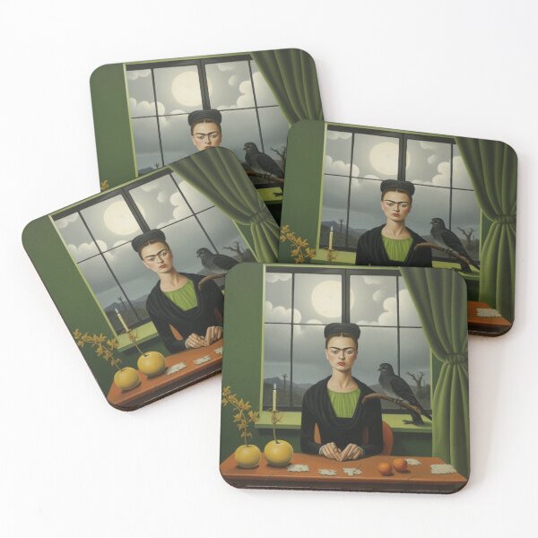 Item preview, Frida Kahlo Inspired Mexican Art designed and sold by AS94 Creative Designs.