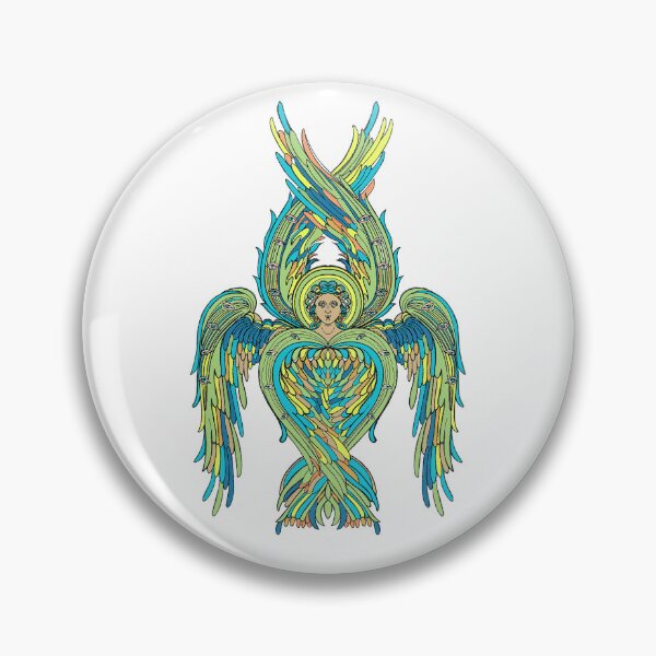 Item preview, Byzantine Seraphim  designed and sold by TraceyEvansArt.