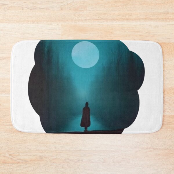 Item preview, Blue man and moonset designed and sold by PaulBlueShop.