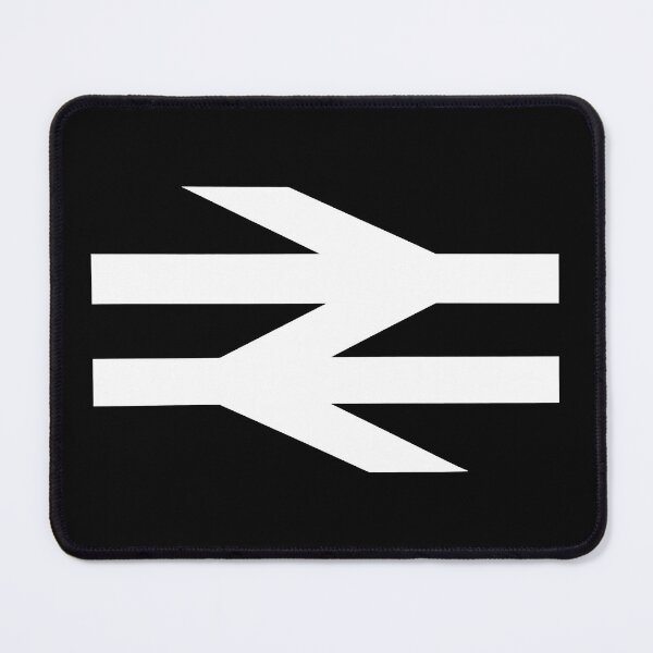Item preview, British Rail Double Arrow logo in white designed and sold by Random Railways.