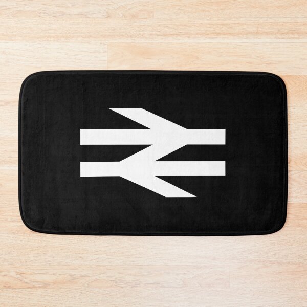 Item preview, British Rail Double Arrow logo in white designed and sold by Random Railways.