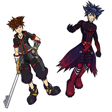 Artwork thumbnail, Sora and Vanitas - Kingdom Hearts by Reflex76