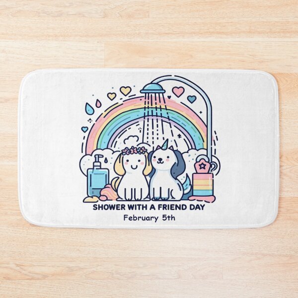 Item preview, Feb 5th - Shower With a Friend Day designed and sold by CrankyOldDude.