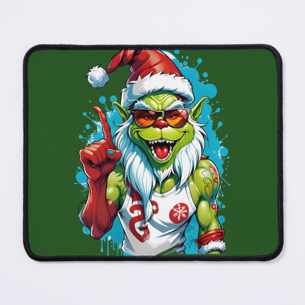 Item preview, Crazy Grinch designed and sold by BikeRelaxStudio.
