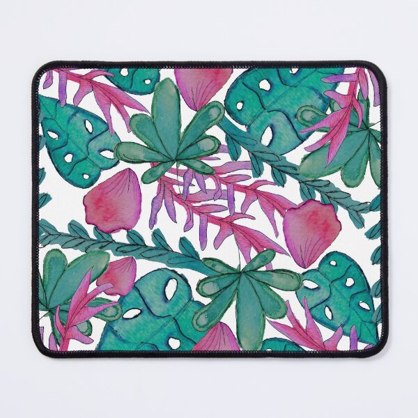 Item preview, Under the Sea marine vegetation pattern in watercolor technique designed and sold by Janis Sarahi Tapia Aisalla.