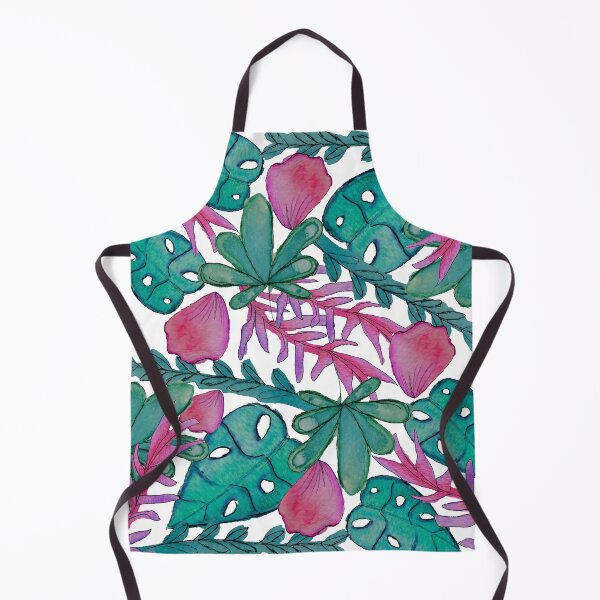 Item preview, Under the Sea marine vegetation pattern in watercolor technique designed and sold by Janis Sarahi Tapia Aisalla.