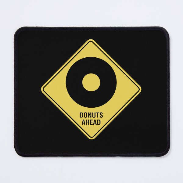 Item preview, Donuts Ahead Sign designed and sold by twHistory.