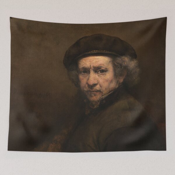 Item preview, Rembrandt van Rijn's Masterpiece: Self-Portrait Painting in Exquisite Detail designed and sold by Under-TheTable.
