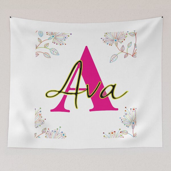 Item preview, Personalized Ava Name designed and sold by Art-Essa.
