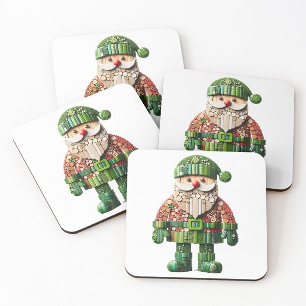 Item preview, Eco Santa Celebrating a Zero Waste Christmas designed and sold by simonbluevski.