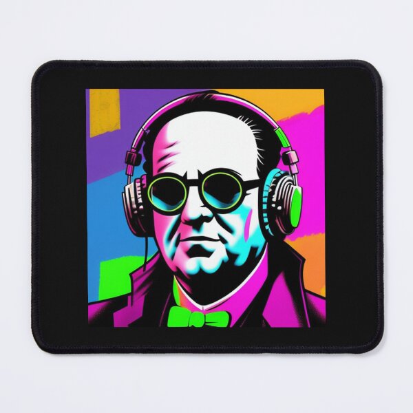 Item preview, Big Daddy Dollas Pop Art Retro Headphones designed and sold by musicgeniusart.