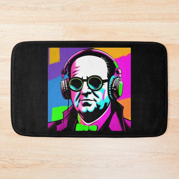 Item preview, Big Daddy Dollas Pop Art Retro Headphones designed and sold by musicgeniusart.