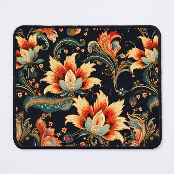 Item preview, Traditional oriental flower design designed and sold by NuttyCottage.