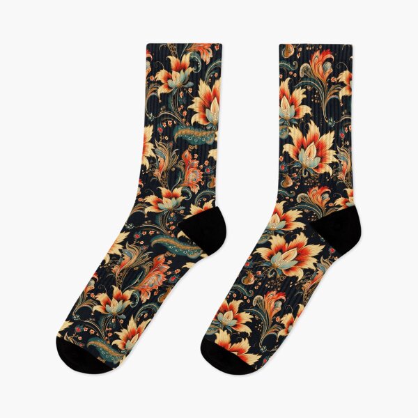 Item preview, Traditional oriental flower design designed and sold by NuttyCottage.