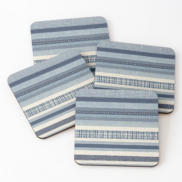 Item preview, Denim Gingham Patchwork  designed and sold by Cathi.