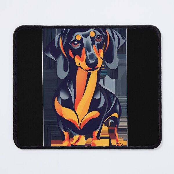 Item preview, Art Deco Dach 2/6 designed and sold by DachshundsOnRB.