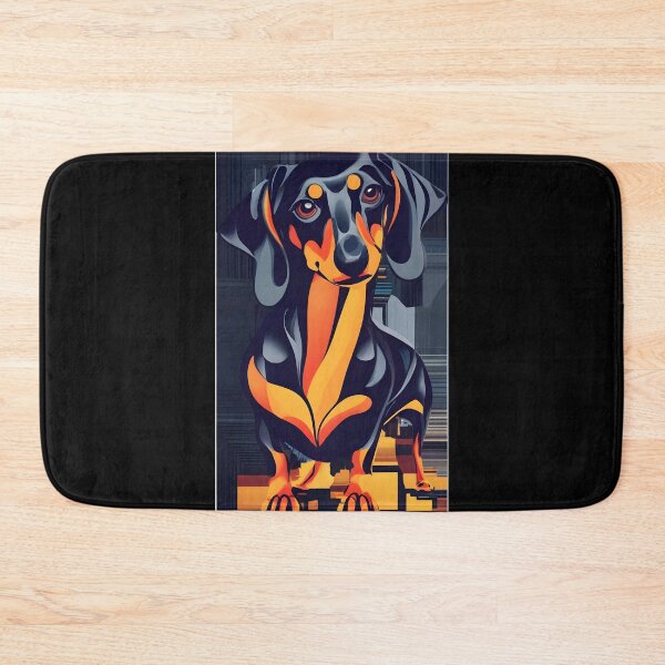 Item preview, Art Deco Dach 2/6 designed and sold by DachshundsOnRB.