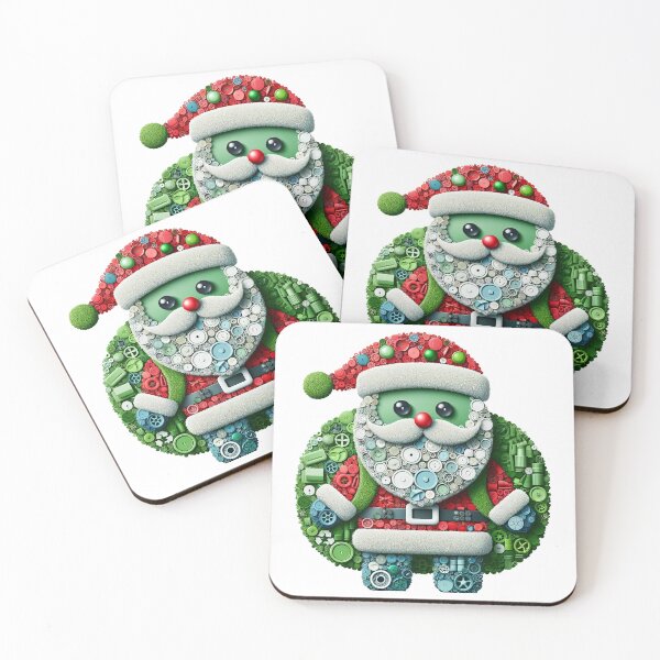 Item preview, Eco Santa Celebrating a Zero Waste Christmas designed and sold by simonbluevski.