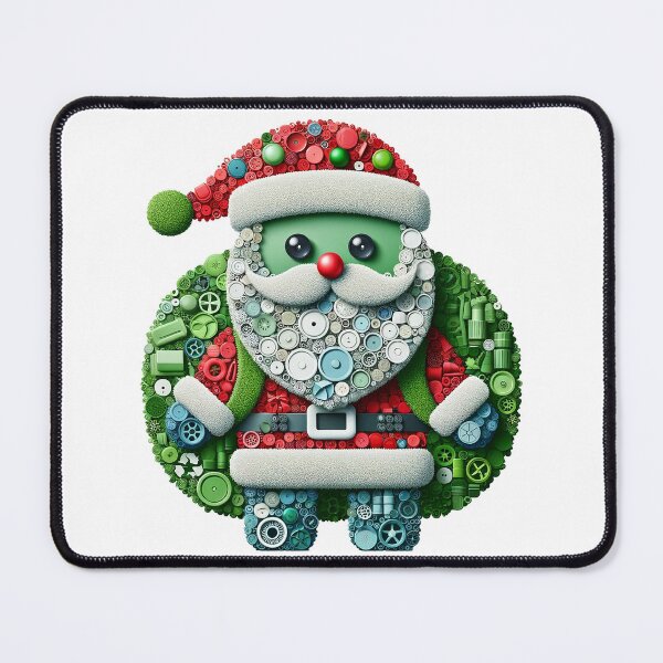 Item preview, Eco Santa Celebrating a Zero Waste Christmas designed and sold by simonbluevski.