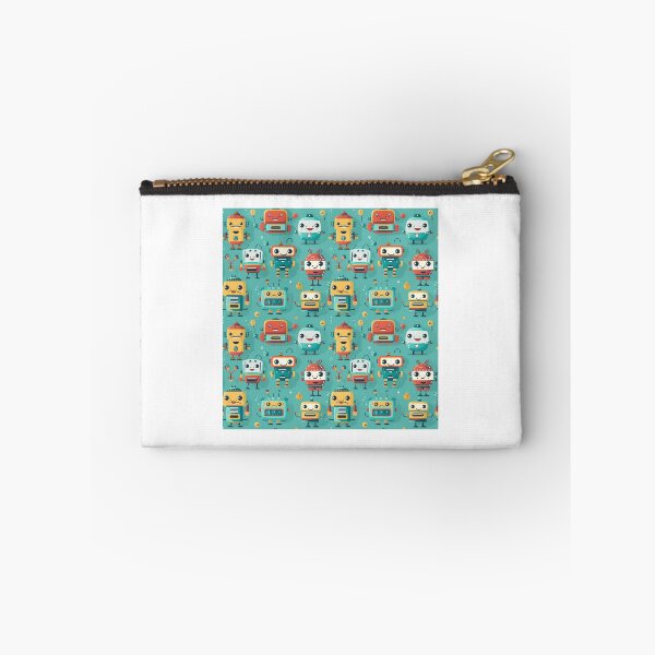 Item preview, Cartoon Robot Cute Seamless Patterns 4 designed and sold by ThaNiyom.