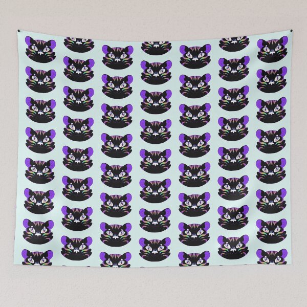Item preview, Khroma Rainbow Tiger - Monster Cats designed and sold by DTSuccubus.