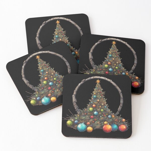 Item preview, Cyber Christmas Tree, Creepy Colors designed and sold by Aquillashop.