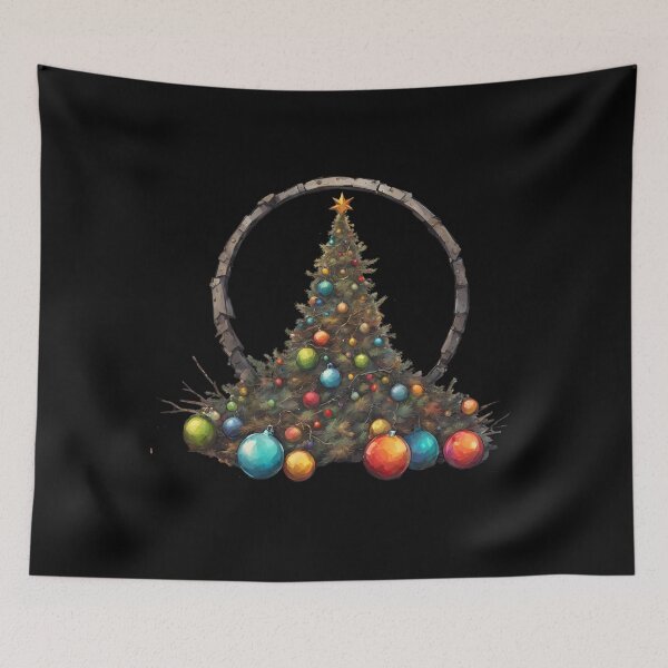 Item preview, Cyber Christmas Tree, Creepy Colors designed and sold by Aquillashop.