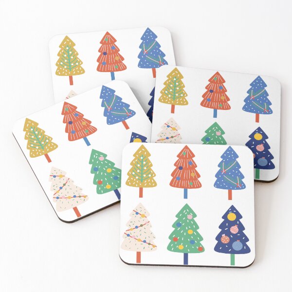 Item preview, Minimalist Christmas tree in super cute pastel colors Ver.3 designed and sold by D- Day.