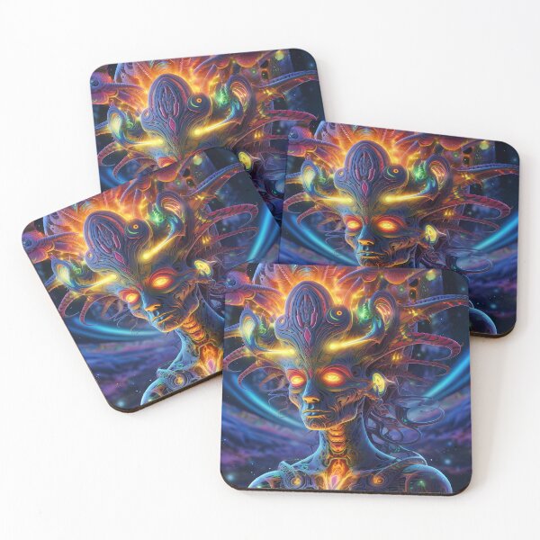 Item preview, Psychedelic Encounter Beyond the Stars designed and sold by AncyMoon.