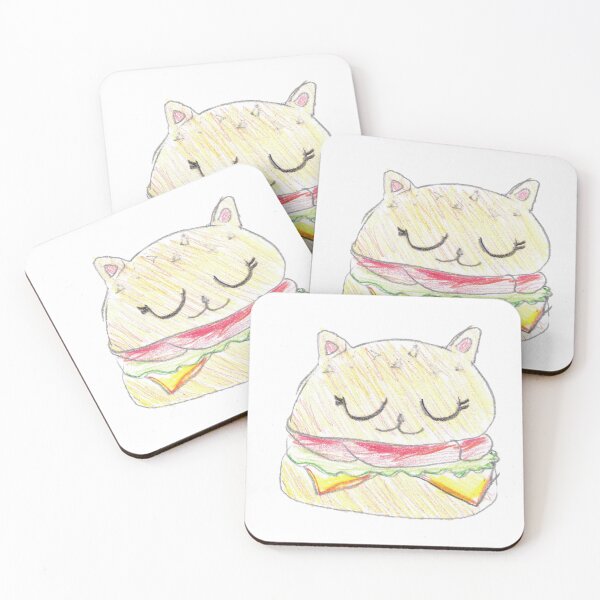 Item preview, Burger Cat designed and sold by ArtsyElephant1.