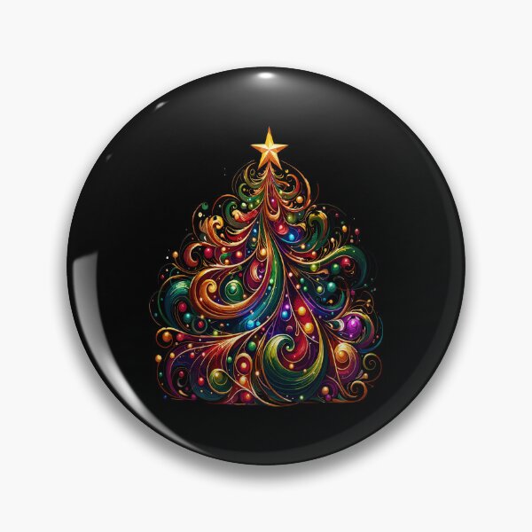 Artikelvorschau, Festlich leuchtendes Weihnachtsbaum-Kunstwerk entworfen und verkauft von Justin Haas.