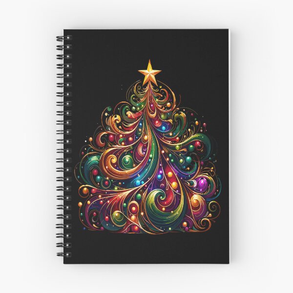Item preview, Festive Glow Christmas Tree Artwork designed and sold by Justin Haas.