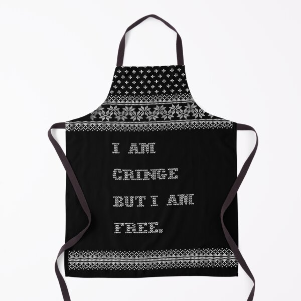Item preview, I Am Cringe, But I Am Free - Scandinavian Christmas pattern designed and sold by CottonGarb.
