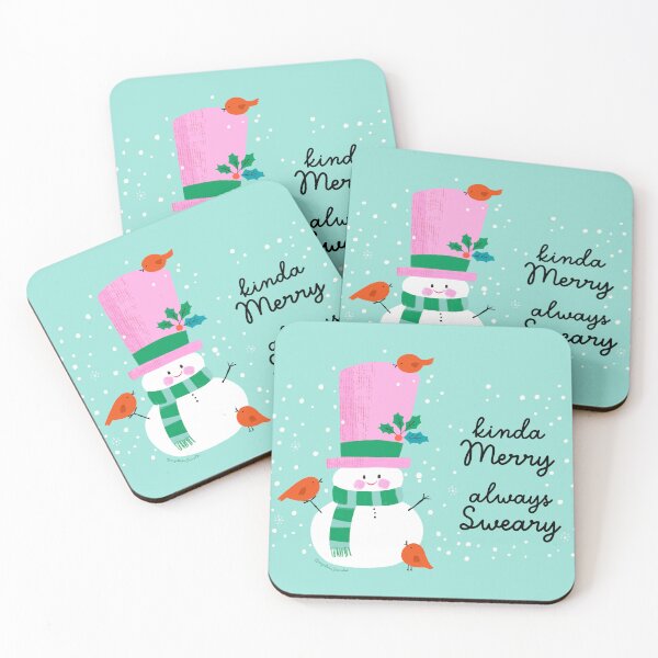Item preview, Kinda Merry Always Sweary Snowman designed and sold by CynthiaFxo.