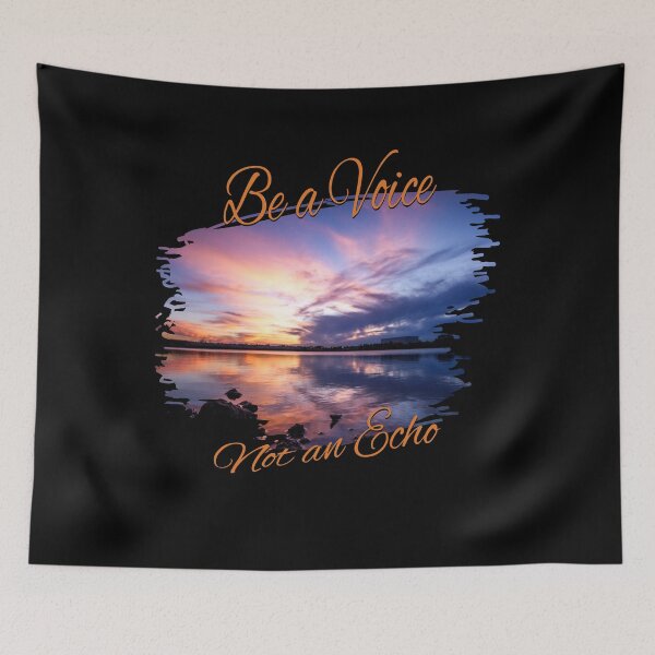 Item preview, Be a Voice Not an Echo designed and sold by 5PointsDigital.