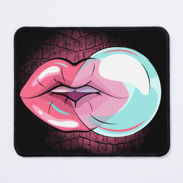 Item preview, Bubble Gum Lip Pop Art designed and sold by LionessLove.