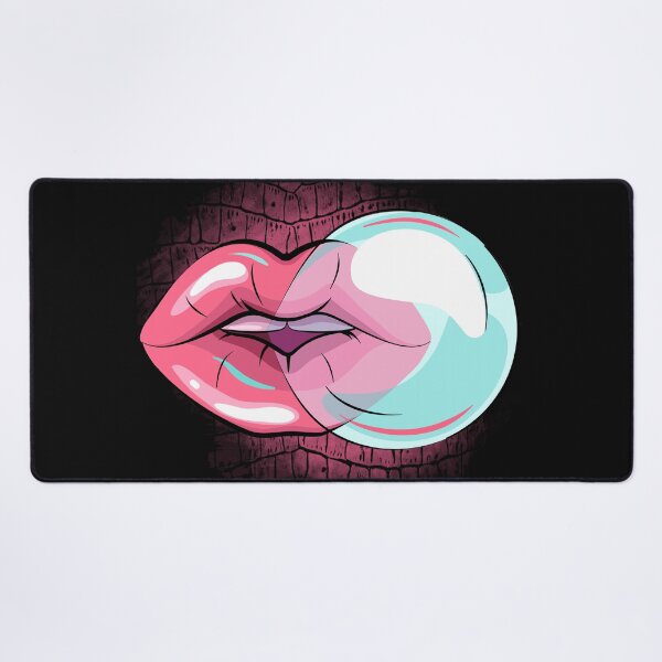 Item preview, Bubble Gum Lip Pop Art designed and sold by LionessLove.