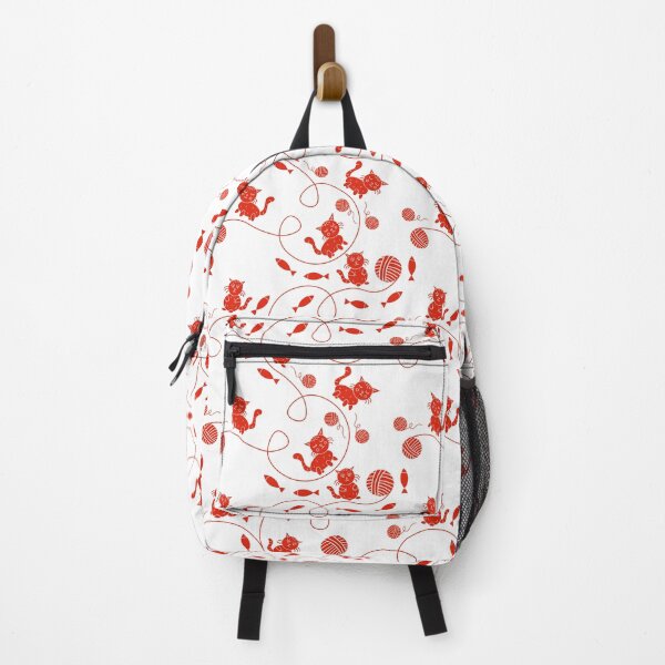 Item preview, Red cats pattern. designed and sold by Leberks.