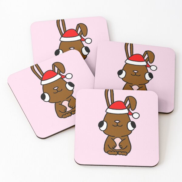Item preview, brown Christmas bunnycorn bunnytibunny designed and sold by KikasArt.