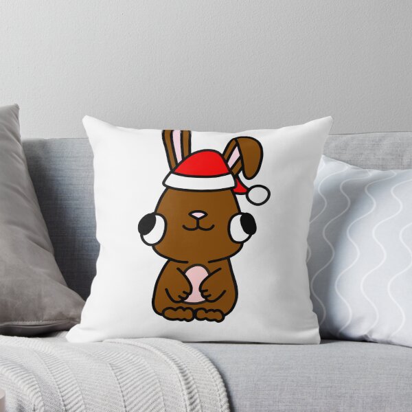 Item preview, brown Christmas bunnycorn bunnytibunny designed and sold by KikasArt.