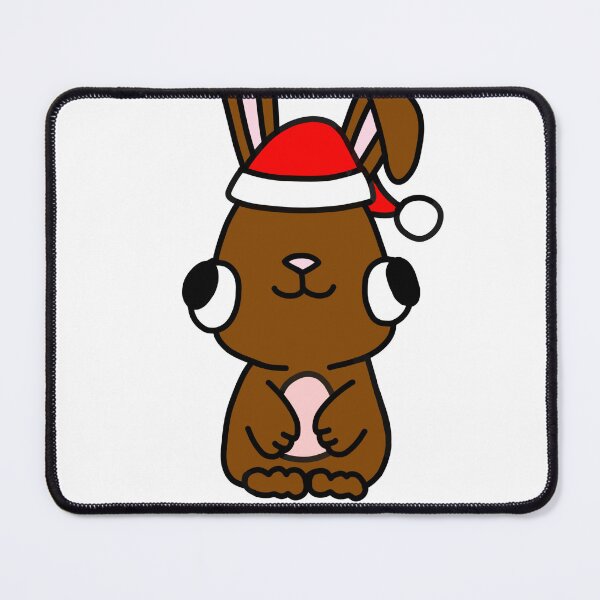 Item preview, brown Christmas bunnycorn bunnytibunny designed and sold by KikasArt.