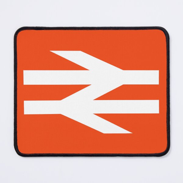 Item preview, British Rail Double Arrow logo in white on BR Red designed and sold by Random Railways.