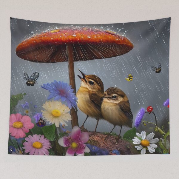 Item preview, It's Raining Wrens! Birds designed and sold by CattyCornerPOD.
