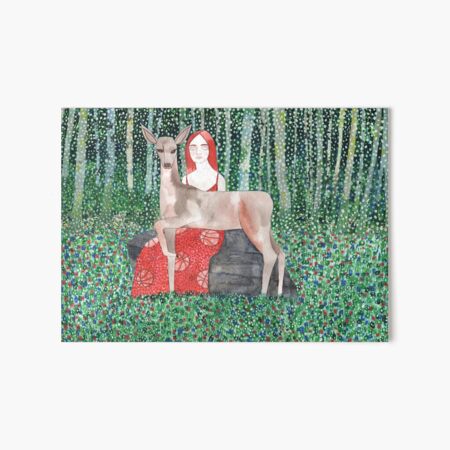 Vista previa del artículo con la obra «baloncesto en el bosque», diseñado y vendido por AltheaTheThird.