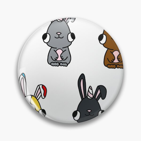Item preview, cute bunny and unicorn sticker pack designed and sold by KikasArt.