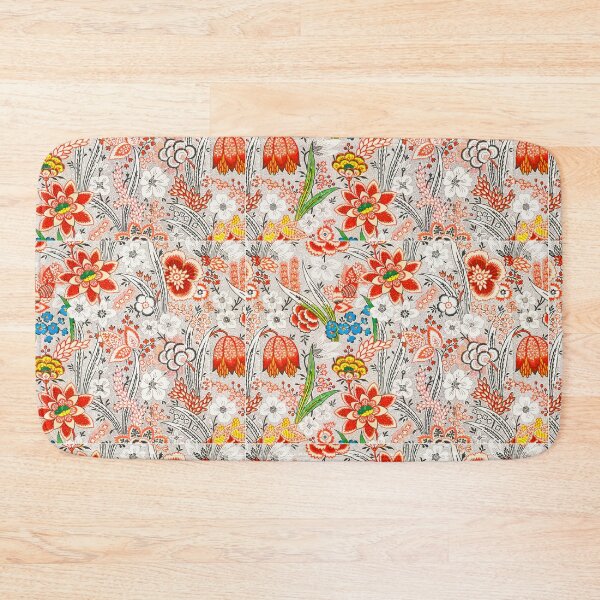 Item preview, Elegant Textile Design Woven with the Dance of Flowers and Leaves designed and sold by art-tresure.