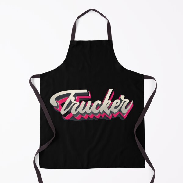 Item preview, Cute Pink Trucker Lady designed and sold by TruckerPLShop.