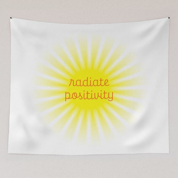 Item preview, Radiate Positivity. Rising bright yellow sun  is shining, sunshine and solar glow.  designed and sold by NataliaVVV.