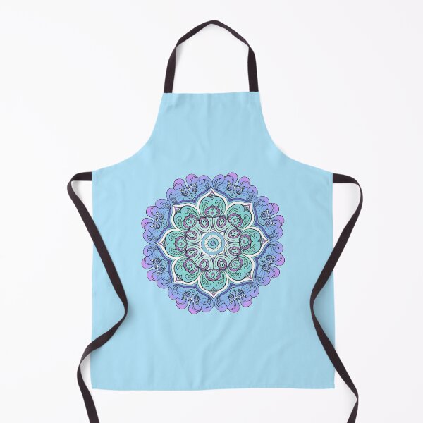 Item preview, Blue Gradient Mandala designed and sold by ziryna.